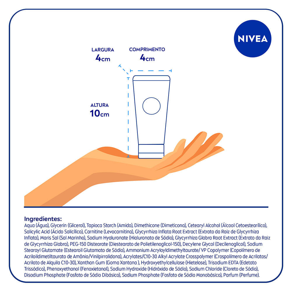 Miniatura Hidratante Facial Nívea Acne Control 50ml