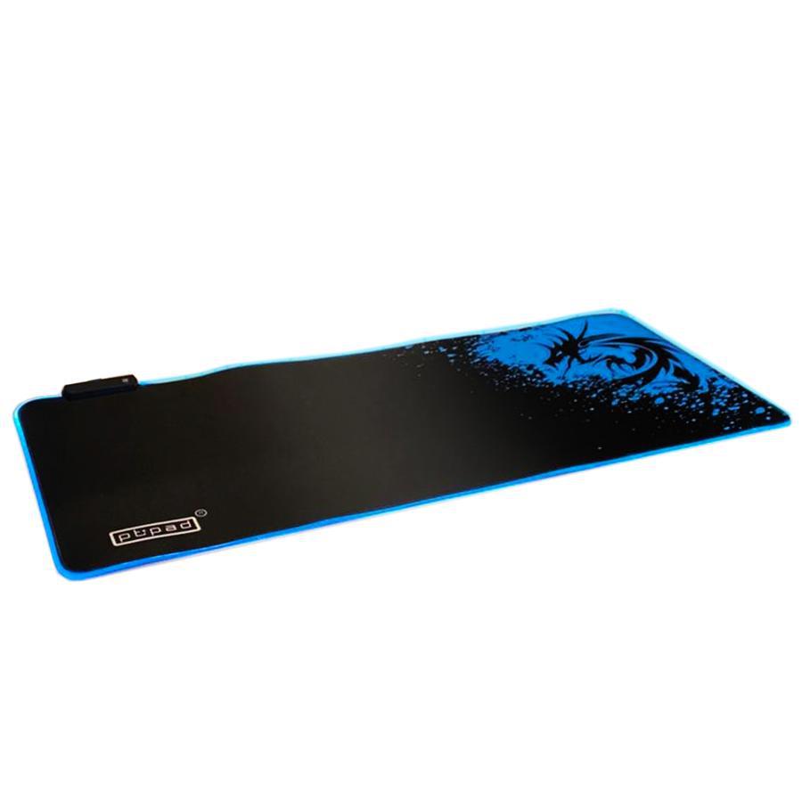 Miniatura Mouse Pad Gamer Desenho Dragão Azul Rgb 79 x 30 Cm TOP TOTAL - 7906688537810 - MOUSE PAD LOL DRAGÃO AZUL - STO852