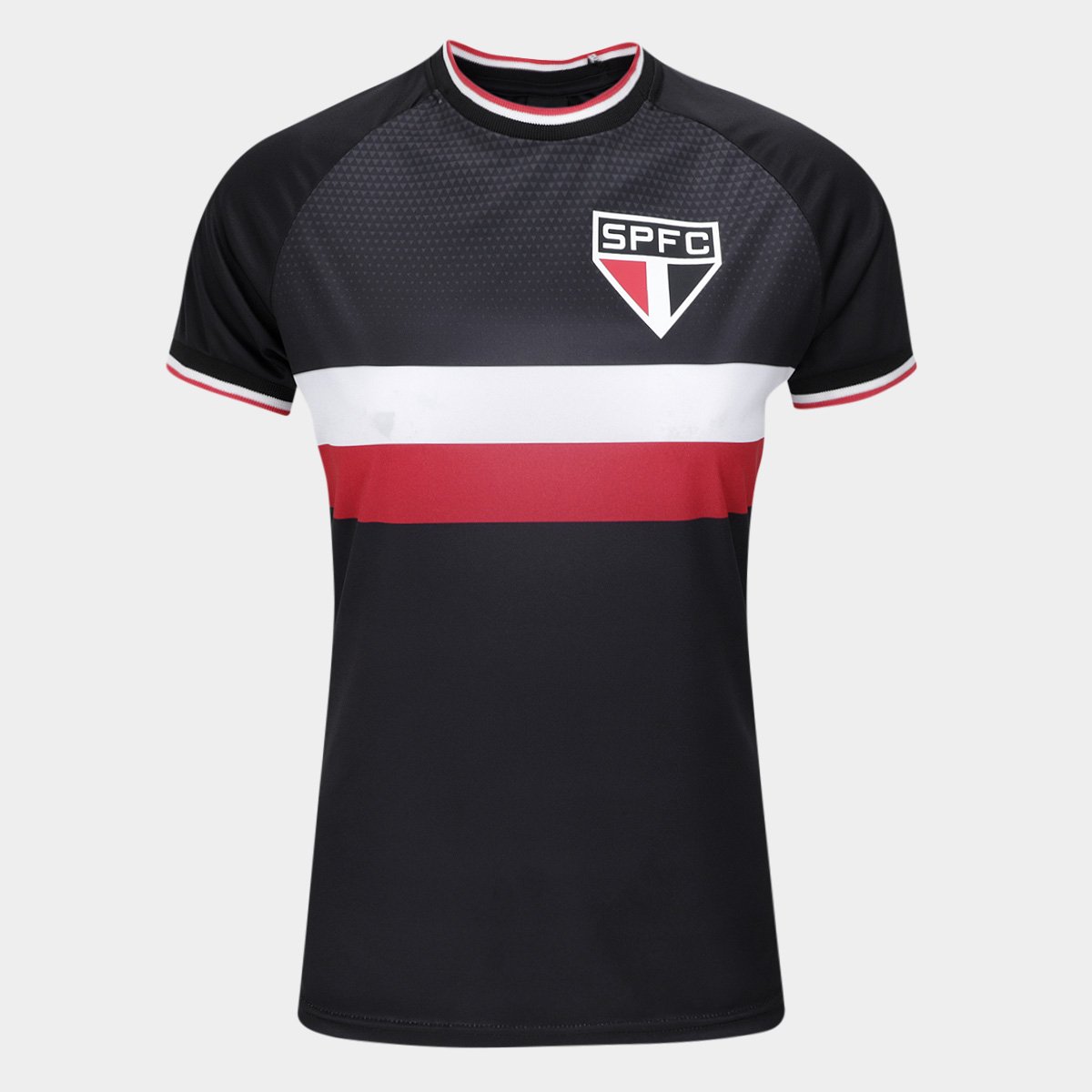 Miniatura Camisa São Paulo Champion SPR Feminina Preto - G