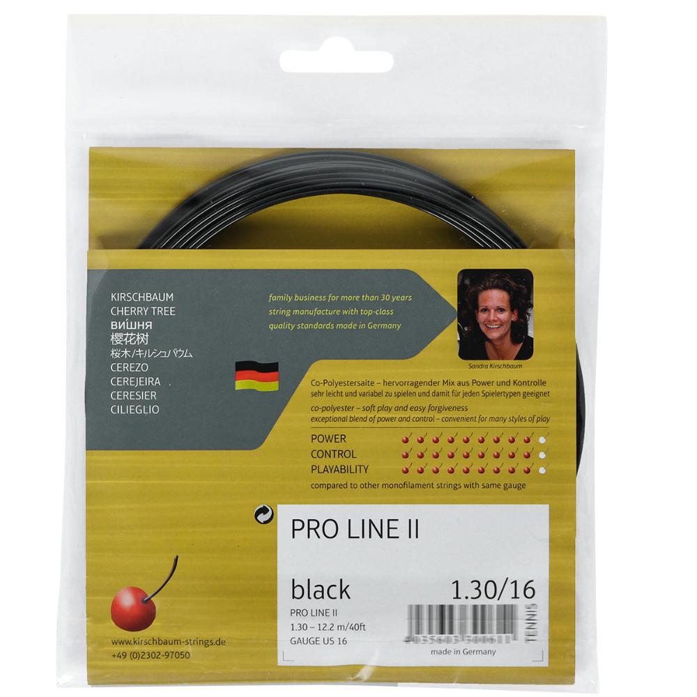 Miniatura Corda Kirschbaum Pro Line 2 16L 1.30mm Set Individual Preta