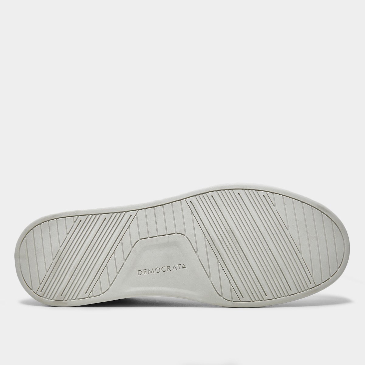 Miniatura Tênis Couro Democrata Denim Casual Masculino Branco - 38