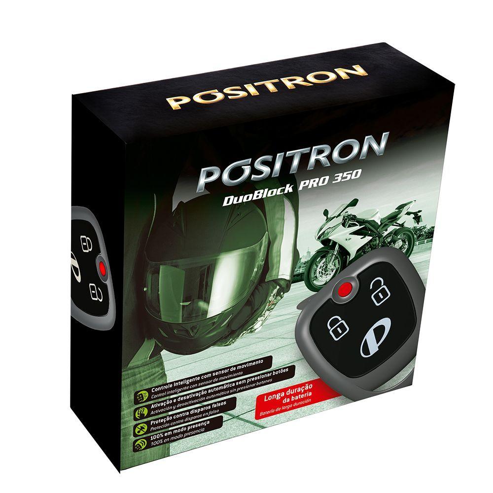 Miniatura Alarme Positron Duoblock Pro-g8 Universal Para Moto