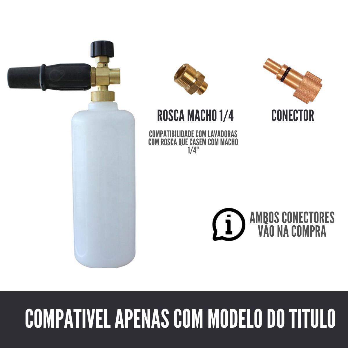 Miniatura Snow Foam Para Lavadora De Alta Pressão Wap Agil 1800