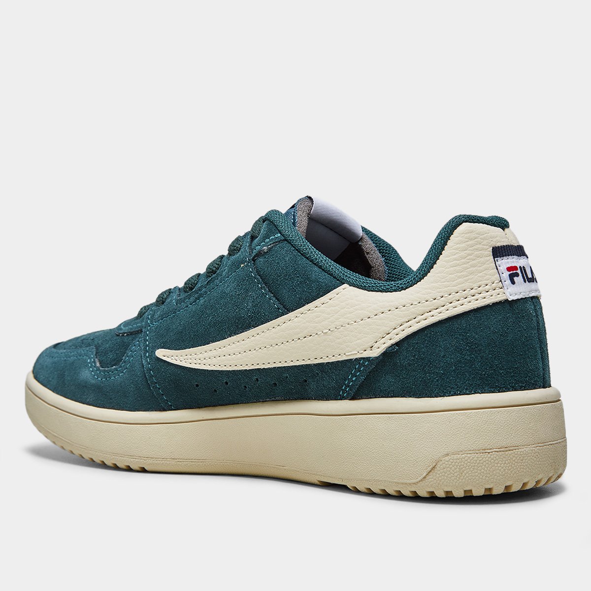 Miniatura Tênis Fila Acd Classic Se Masculino Verde+Bege - 38