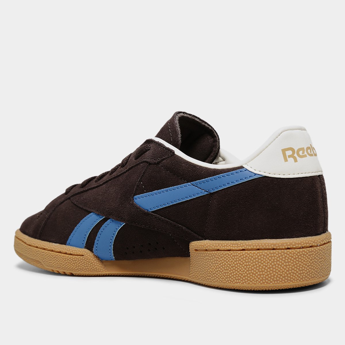 Miniatura Tênis Couro Reebok Club C Grounds Uk Masculino Preto - 39