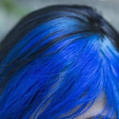 Miniatura Kit Cabelo Azul Royal 2 Tinta 1 Matiz 250G 2 Ox 30 Volumes M