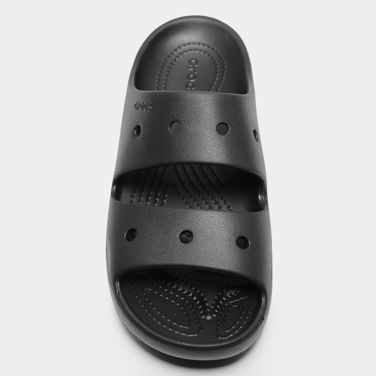 Miniatura Crocs Classic Sandal v2 Feminino Preto - 35
