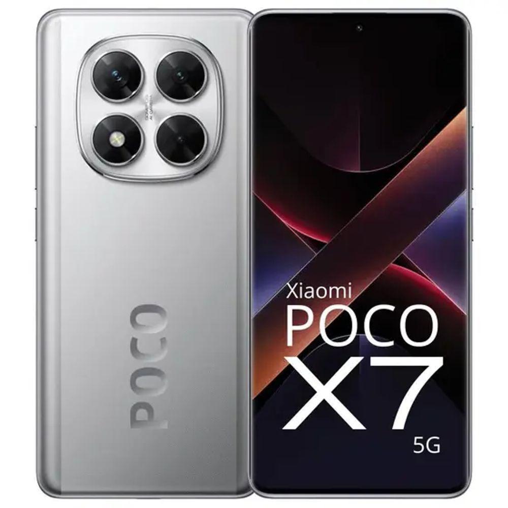 Miniatura Smartphone Poco X7 Xiaomi 256GB 8GB Silver