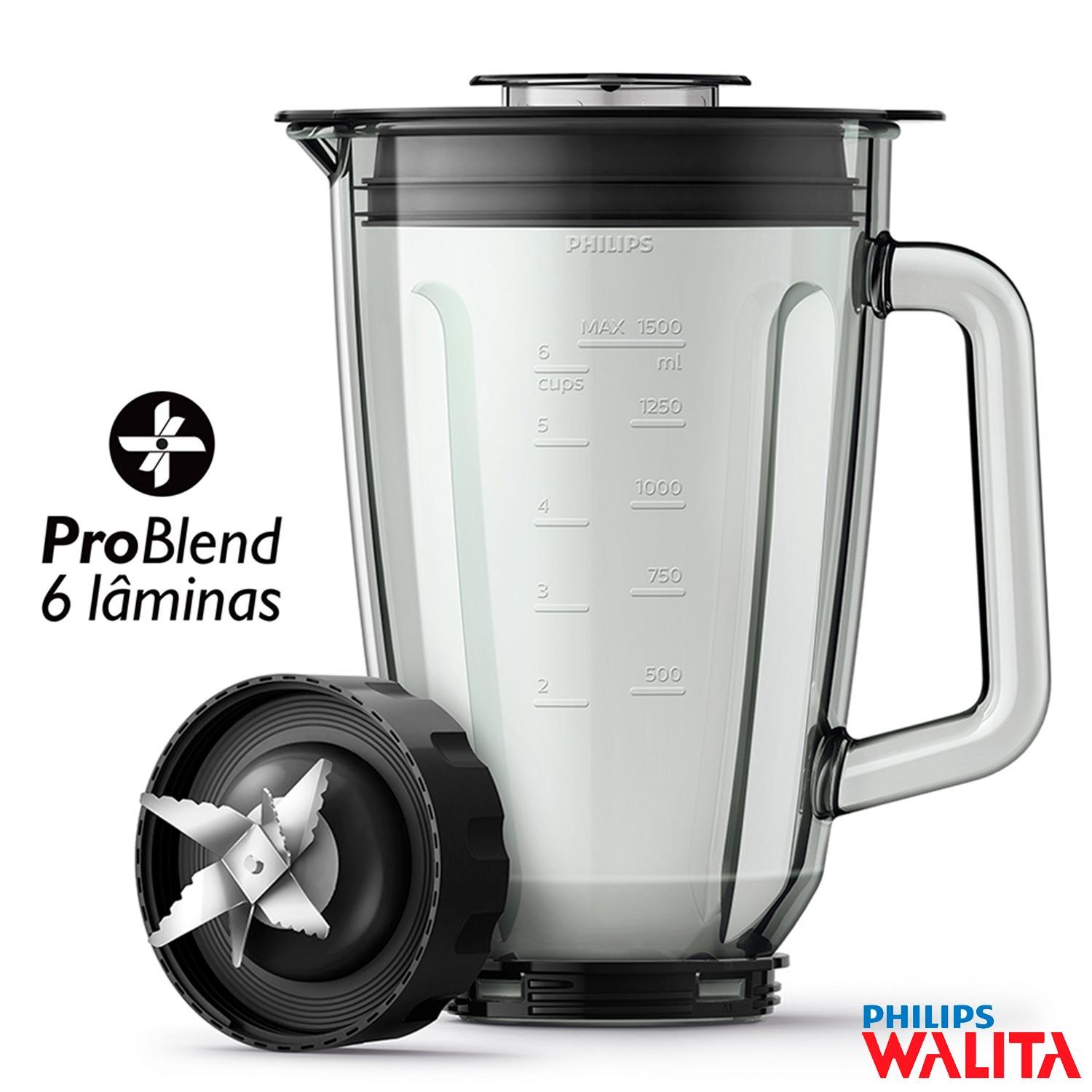 Liquidificador Philips Série 5000 com 12 Velocidades e Jarra de Vidro com 2 Litros - RI2242 110