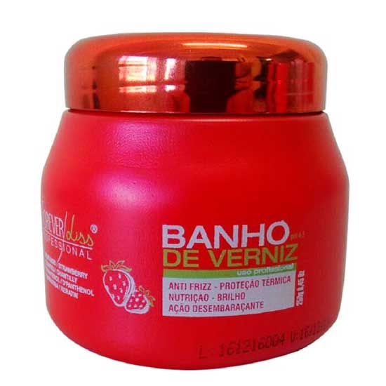 Miniatura Forever Liss Kit Banho De Verniz Morango 250Gr 3 produtos - Todos os tipos