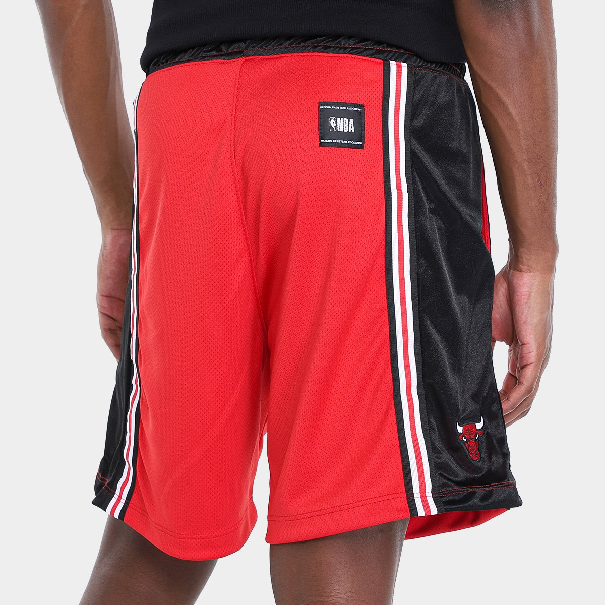 Miniatura Bermuda NBA Chicago Bulls Masculina Vermelho - M