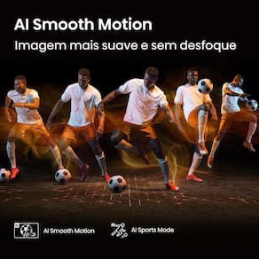 Smart TV 58” Hisense 58A6NV DLED 4K UHD HDR10+ Dolby Vision Controle por Voz Alexa AirPlay