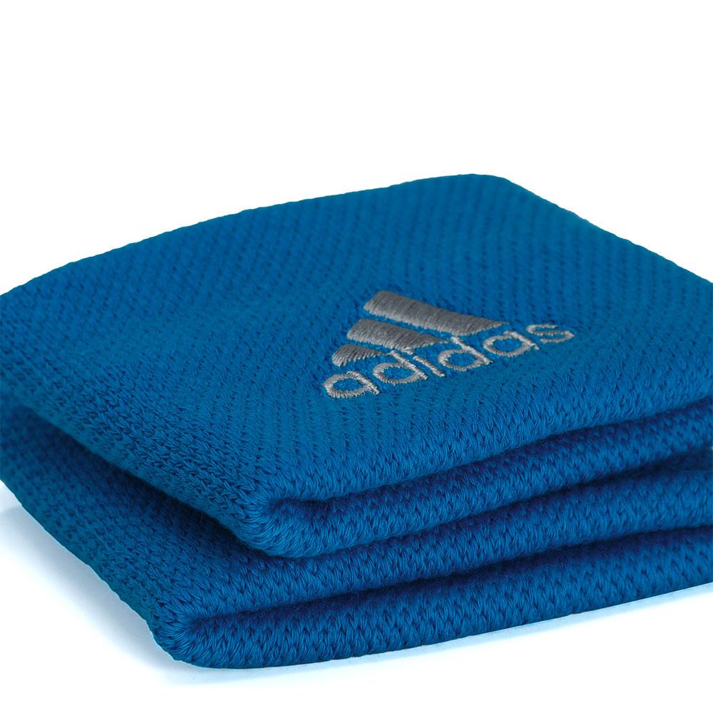 Miniatura Munhequeira Adidas Curta com 02 Unidades - Azul