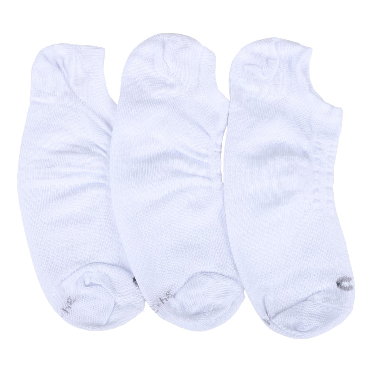 Miniatura Kit Meia Infantil Cia da Meia Invisível 3 Pares Branco - 34/38