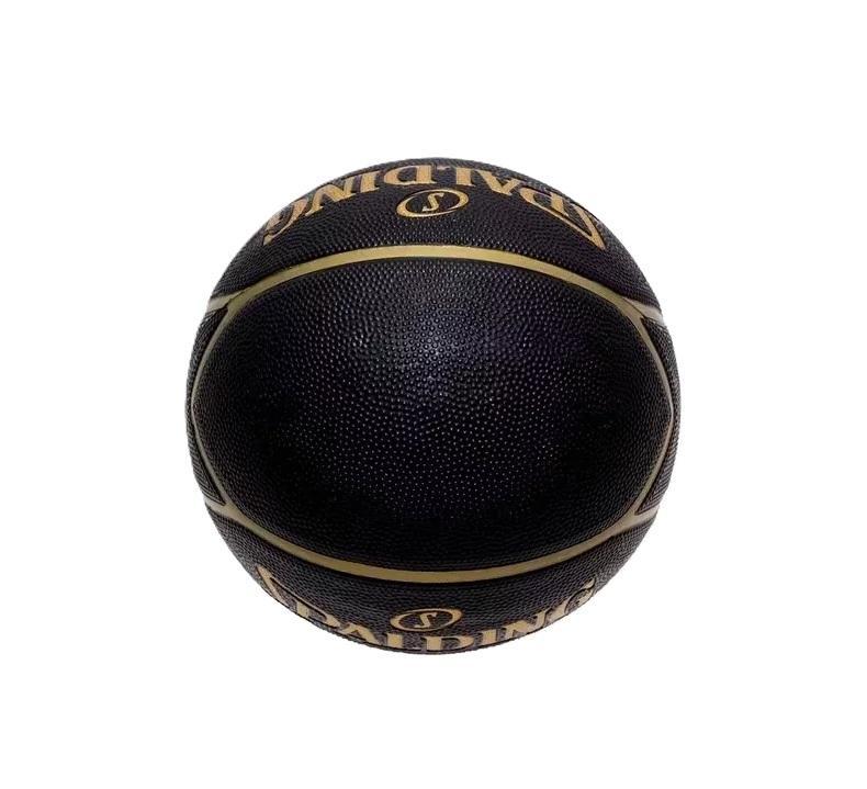 Bola De Basquete Spalding Highlight Star Black Gold Oficial