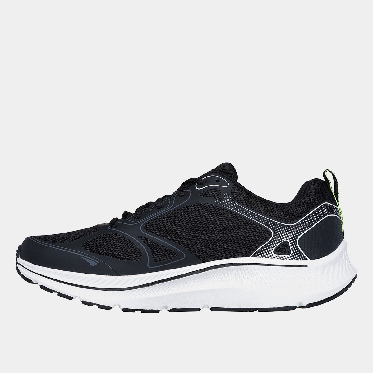 Miniatura Tênis Skechers Go Run Consistent 2 Masculino Preto+Branco - 38