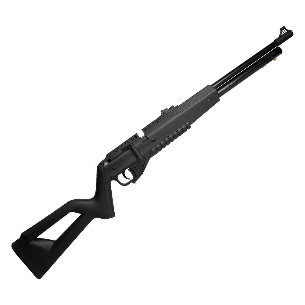 Miniatura Carabina Airgun Pcp G850 5,5mm Qgk + Capa + Bomba 5.5 Mm Preto