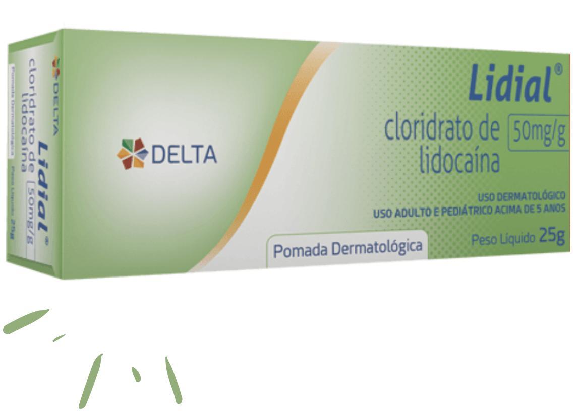 Miniatura Lidial Lidocaina Pomada Cloridato Lidocaina Gel 25 Gramas