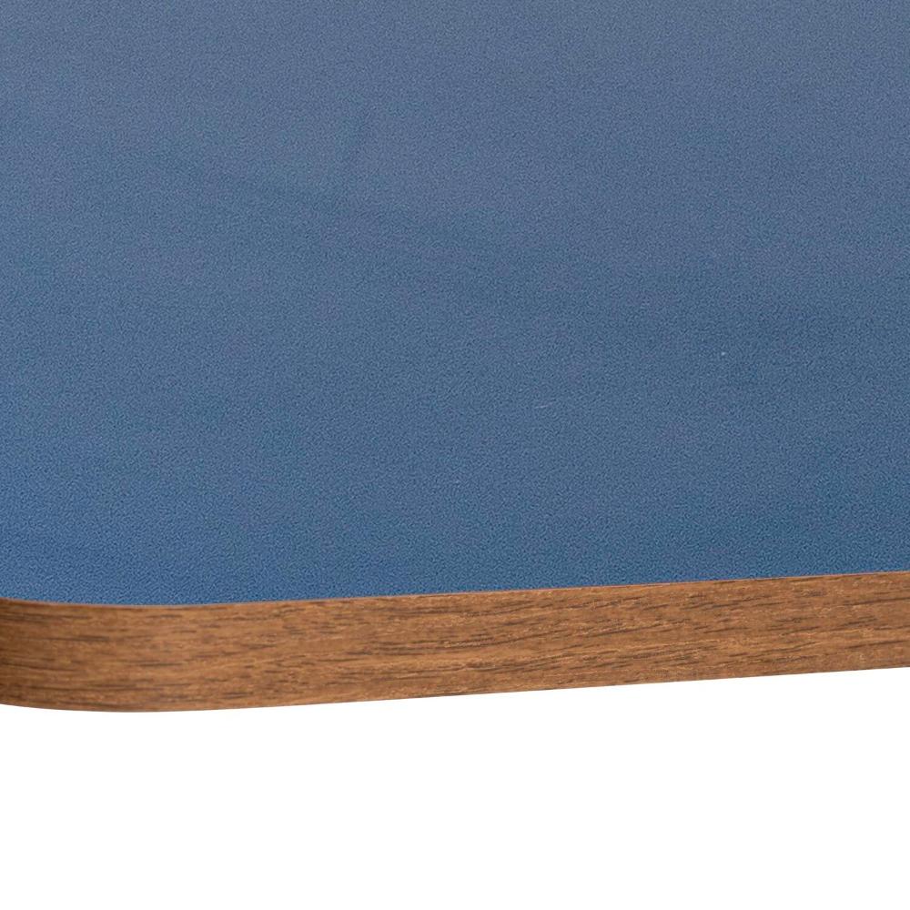 Miniatura Sapateira para Quarto 80cm Chad 100% Mdf Azul