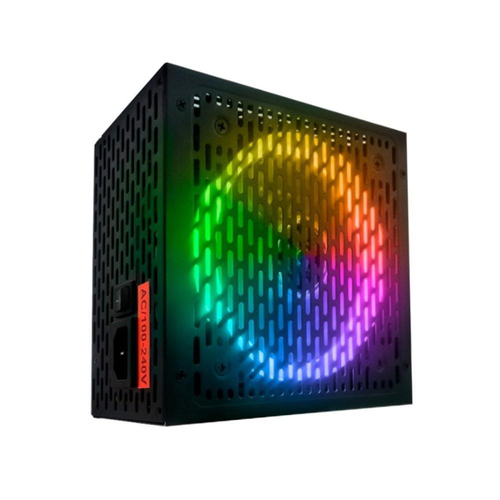 Miniatura Fonte Atx 700W Rainbow Rgb Automatica Brx 80 Plus Bronze