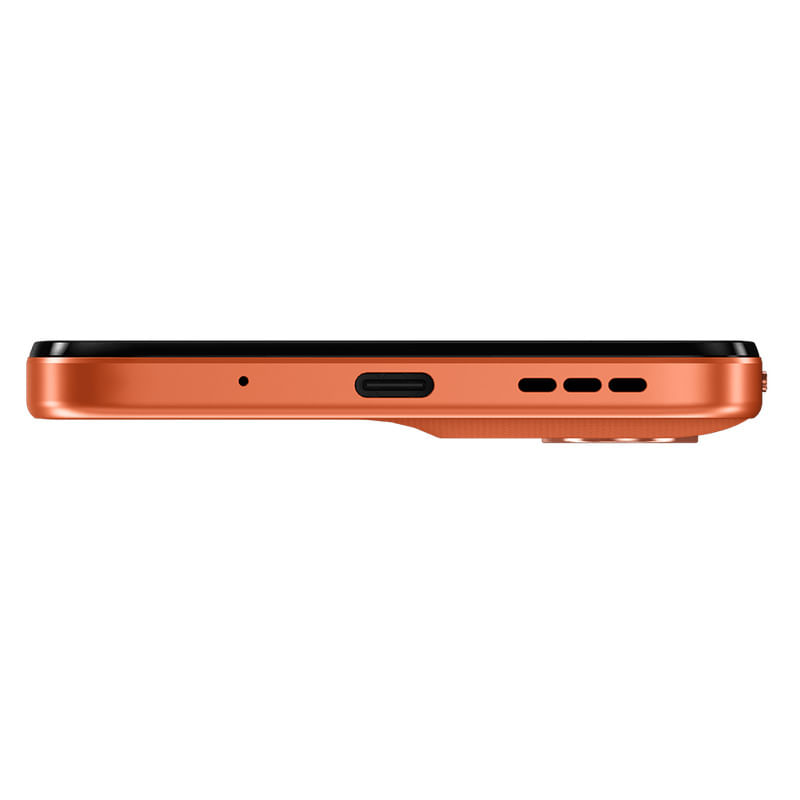 Miniatura Smartphone Motorola Moto G06 128GB - Laranja, 12GB (4GB RAM +8GB RAM Boost), Câmera 50MP e Tela 6,9"