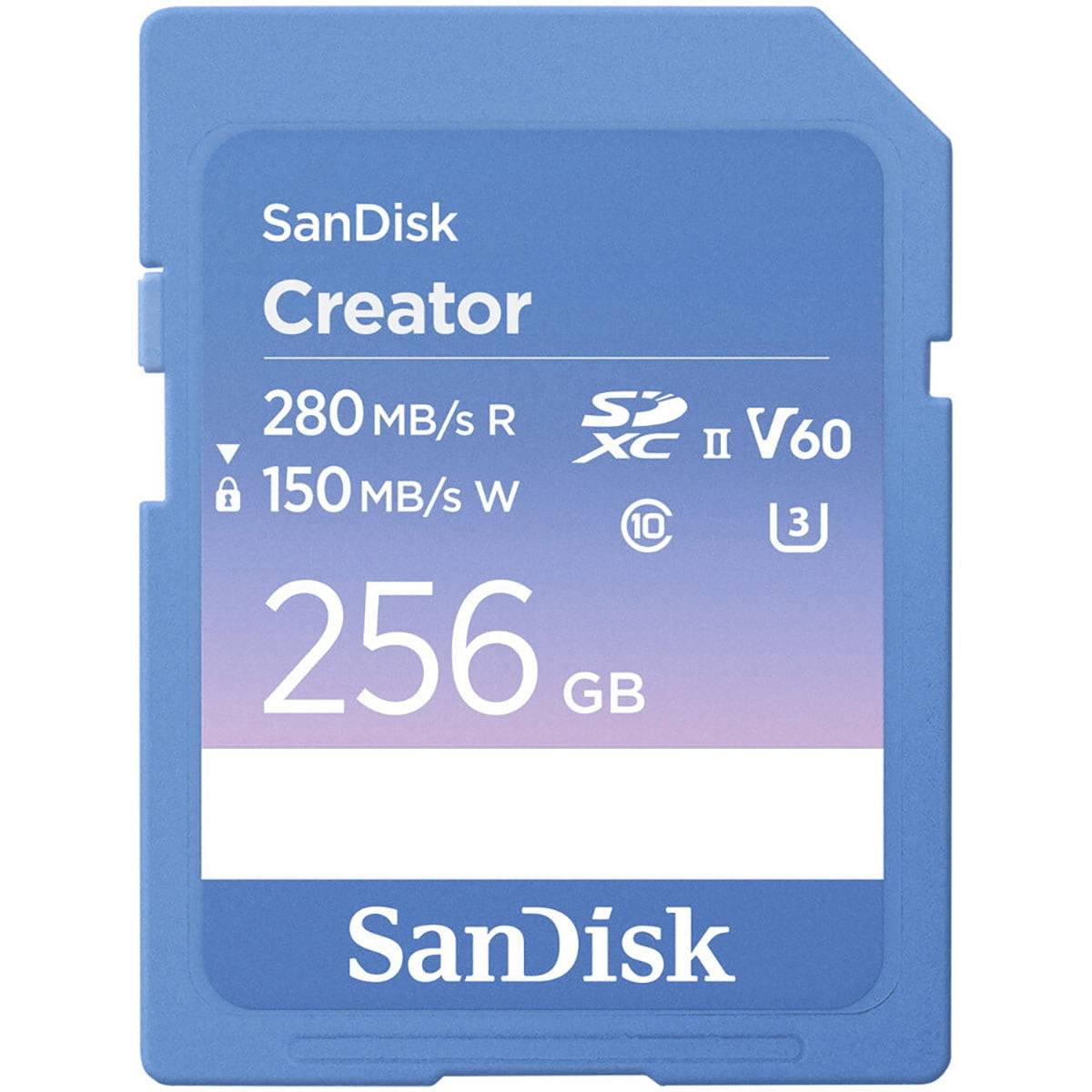 Miniatura Cartão SDXC 256Gb Sandisk Creator 280MB/s UHS-II V60 U3
