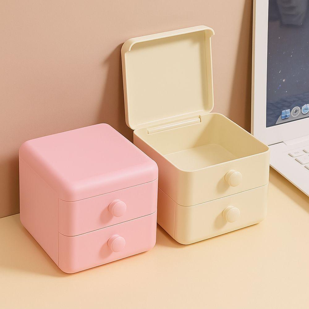 Miniatura Mini Gaveta De Armazenamento Organizadora - Rosa