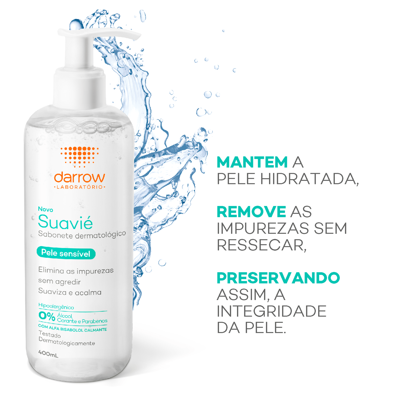 Darrow Suavié - Sabonete Líquido Facial 400ml