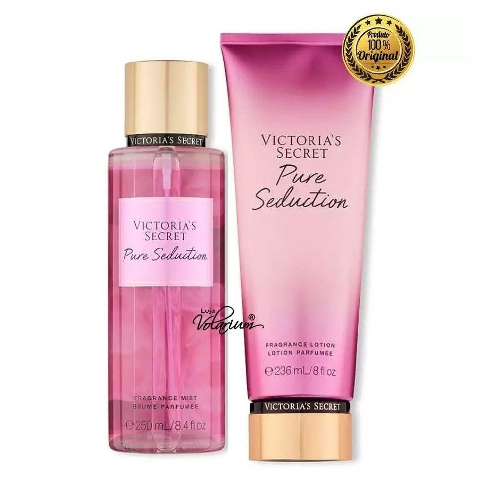 Miniatura Victoria\'s Secret Pure Creme Seduction 236ml + Body Splash 250 Ml