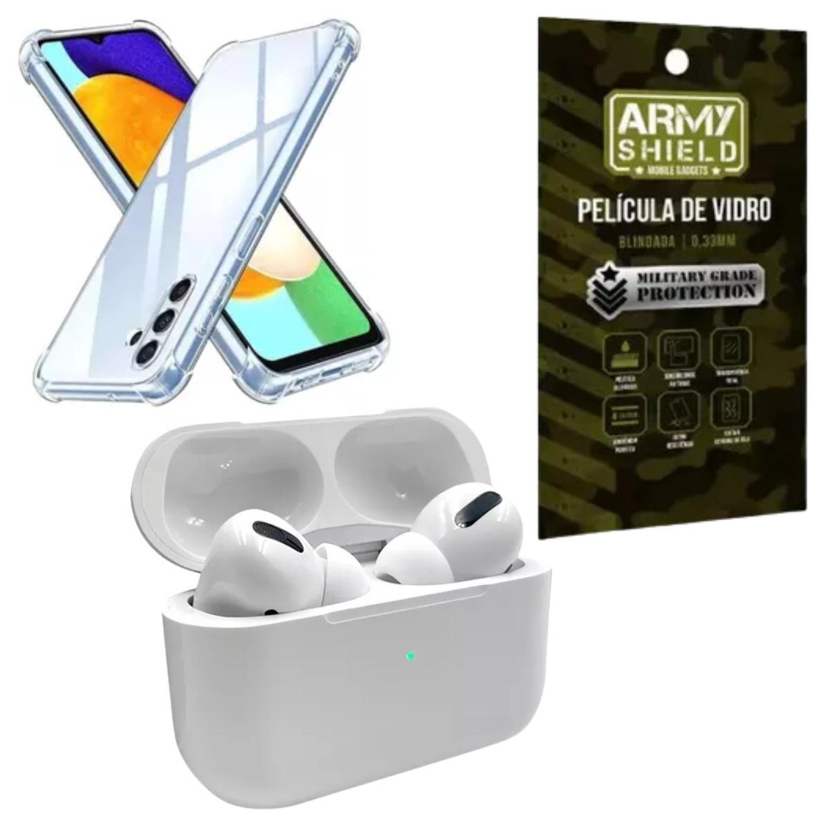 Miniatura Capinha Para Galaxy A35 + Fone Bluetooth + Pelicula
