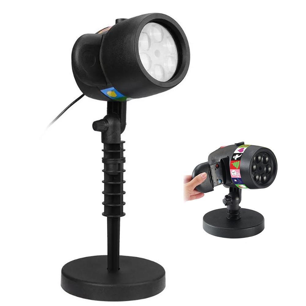 Miniatura Projetor Holografico Natal Led 220V Festa Natalino