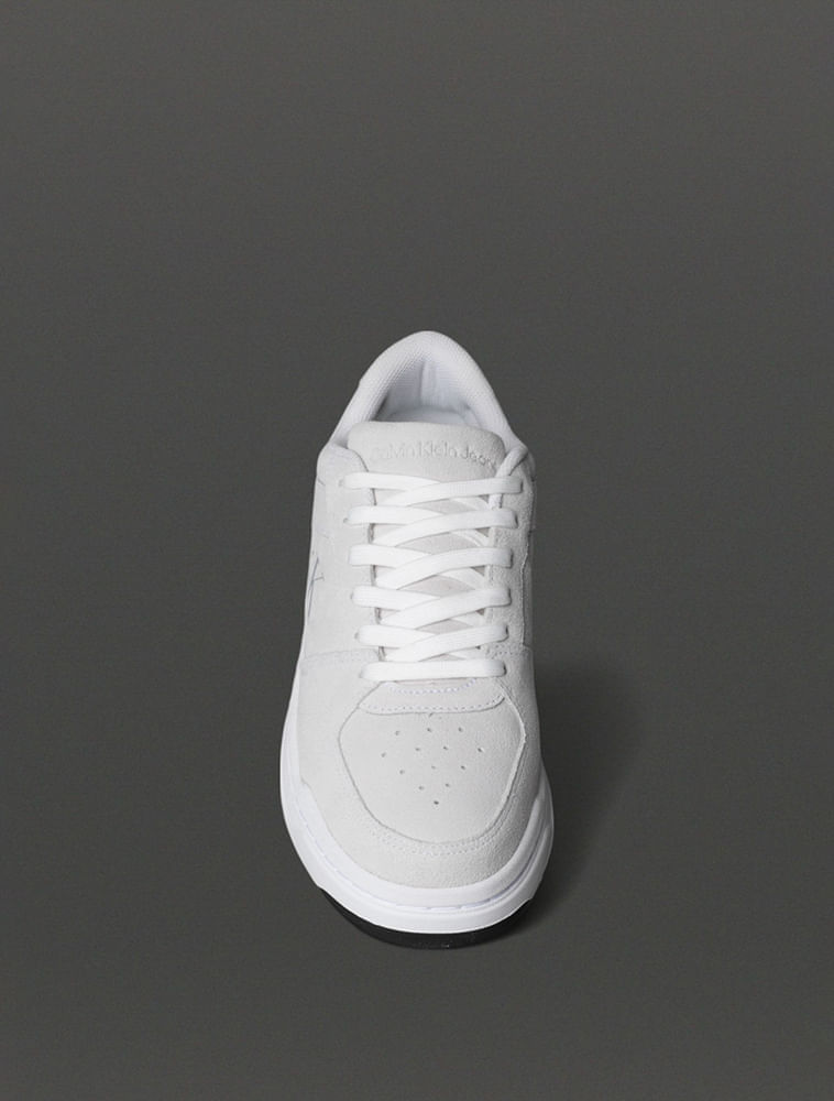 Miniatura Tênis Masculino Court Camurça Calvin Klein Jeans - Off White Tênis Masculino Court Camurça Calvin Klein Jeans Off White 38