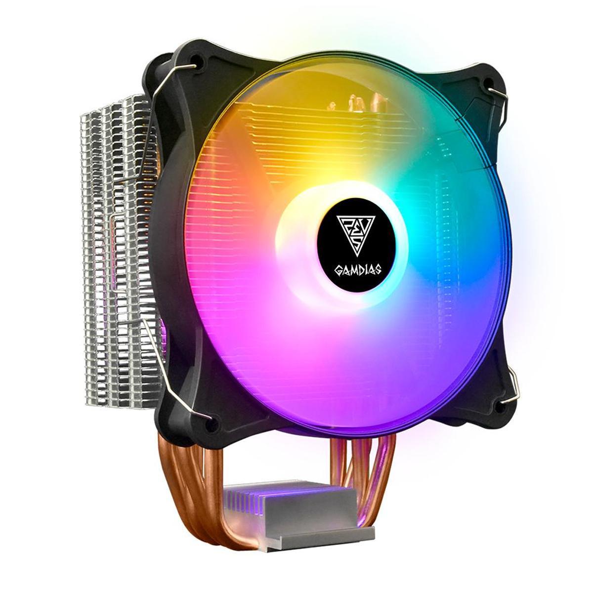 Miniatura Cooler Para Processador Gamdias Boreas E1-410 Lite Fan 120Mm