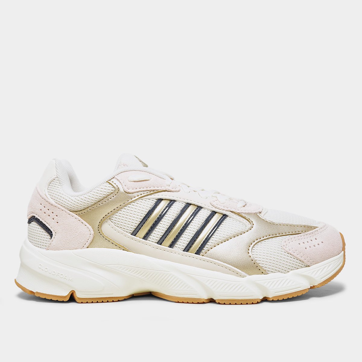 Miniatura Tênis Adidas CrazyChaos 2000 Feminino Branco+Cinza - 34