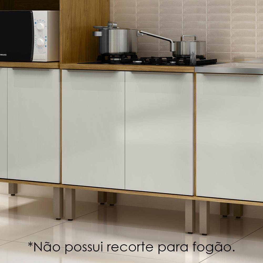 Miniatura Balcao Com Tampo 80 Cm Mdp 2 Pt Vera Bve03 Marrocos Off White Mxm