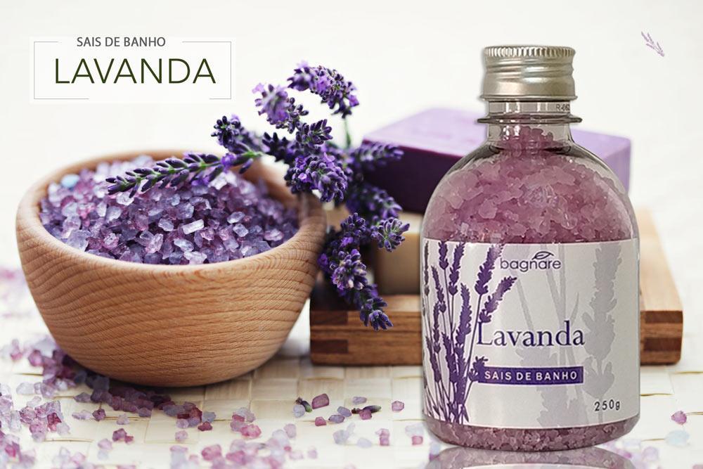 Miniatura Sais De Banho Relaxante Espumante Lavanda Bamboo Escalda Pés