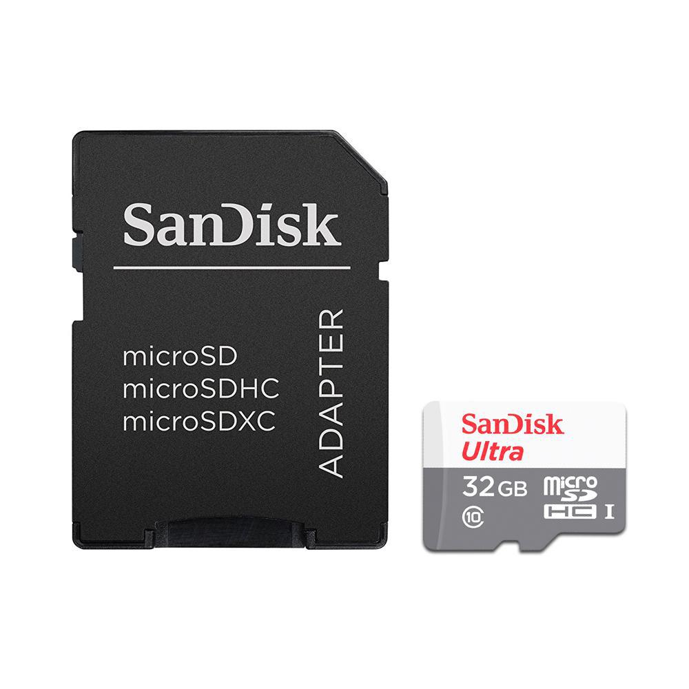 Miniatura Cartão de Memoria 32gb Micro Sd Cl10 80mb/s Ultra SDSQUNS 64 gb - Cartão de memória - Sandisk