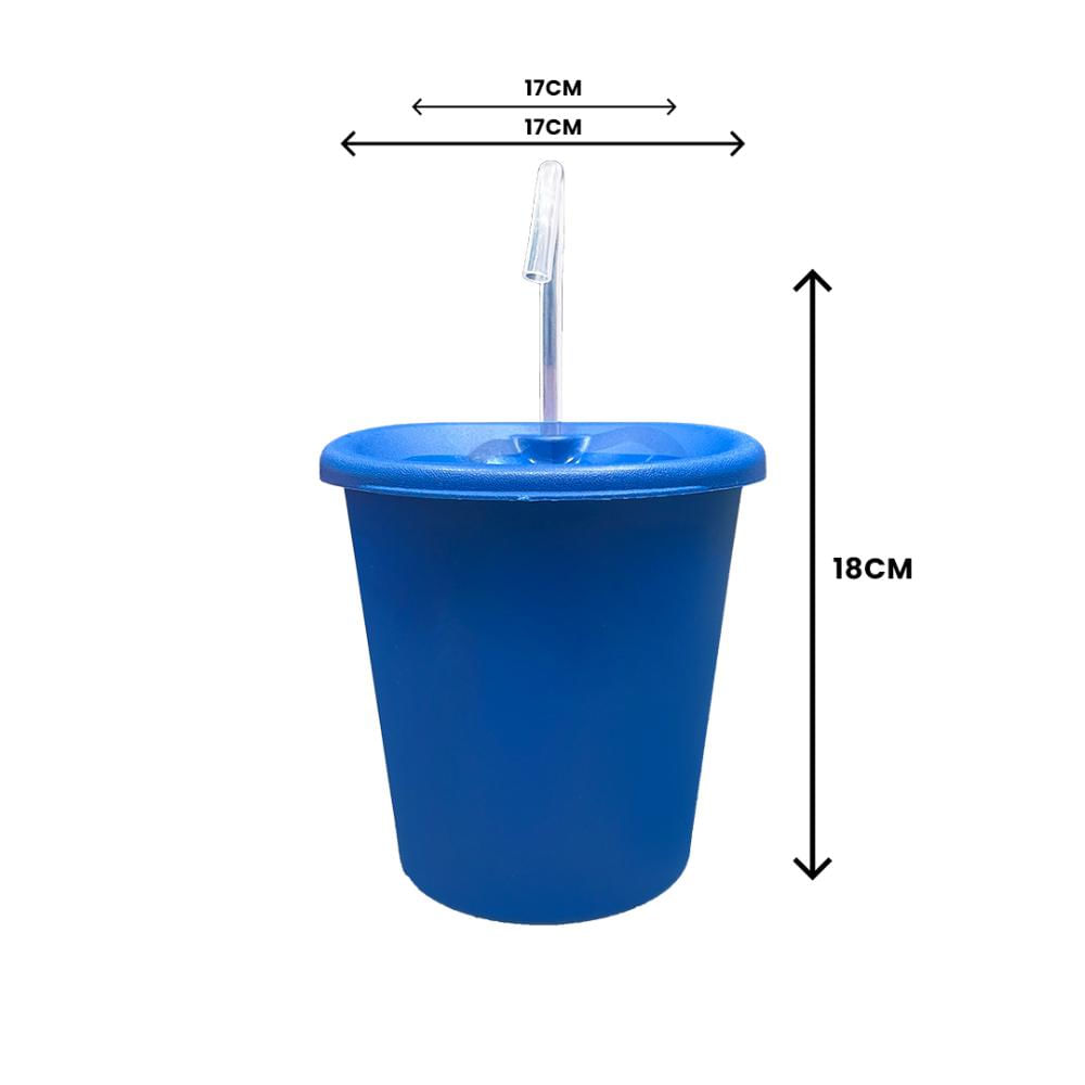 Miniatura Fonte Bebedouro Elevado Meau Azul para Cães e Gatos - Bivolt