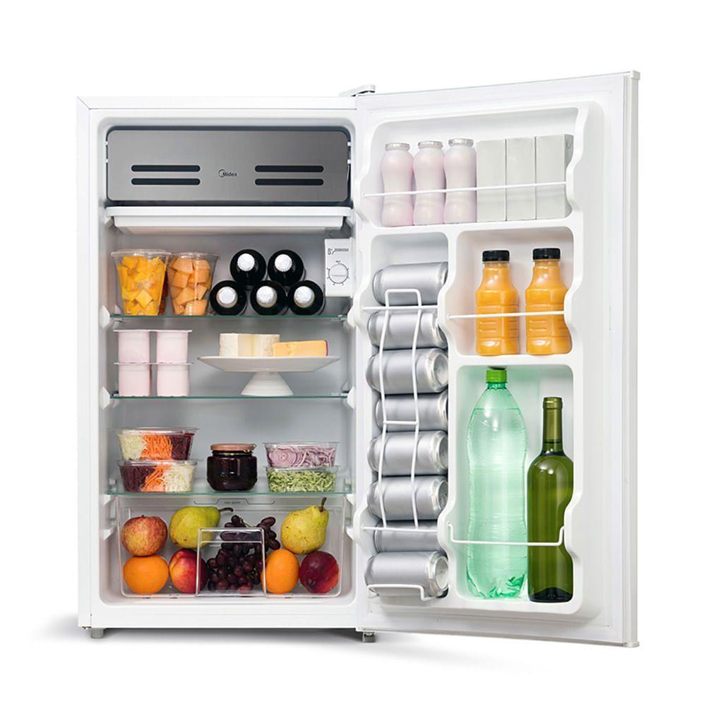Miniatura Frigobar Midea 93 Litros Branco MRC10B1 110V