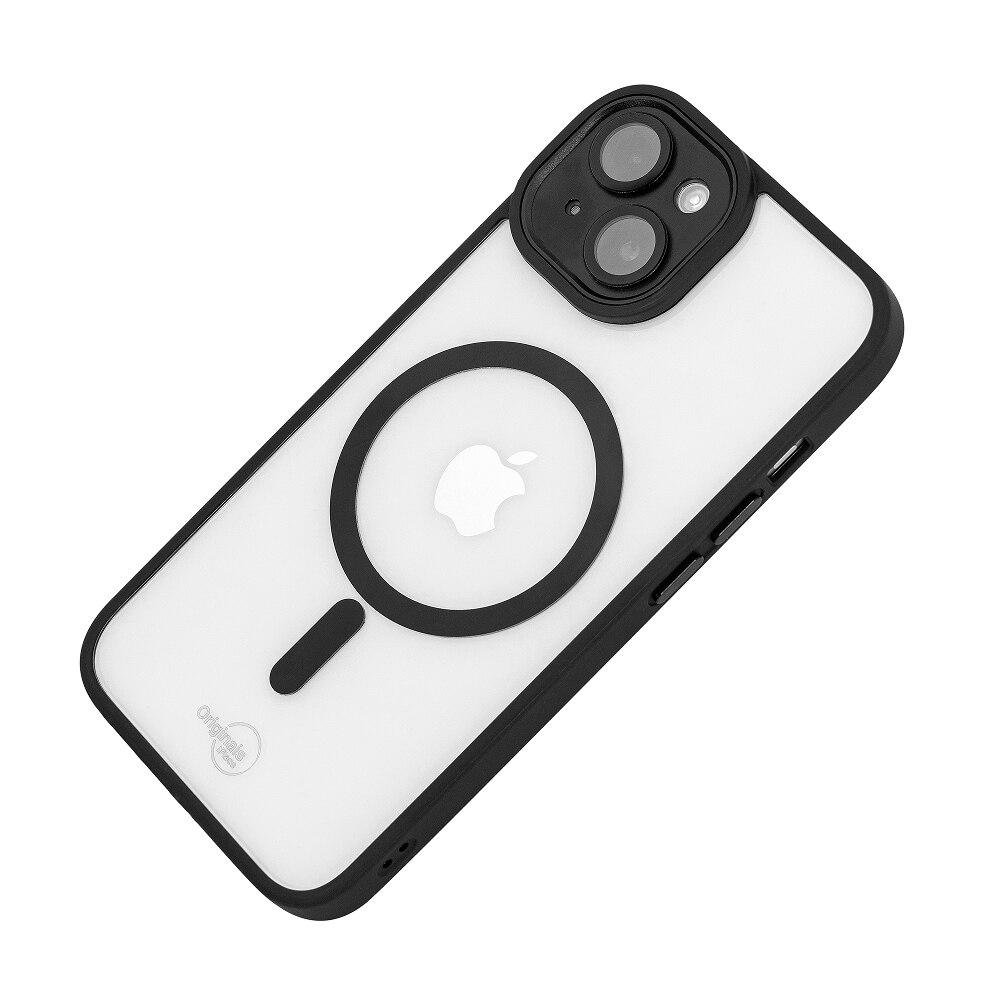 Capa iPhone 15 Originais iPlace, Poli com Proteção de Câmera e Indução, Preta