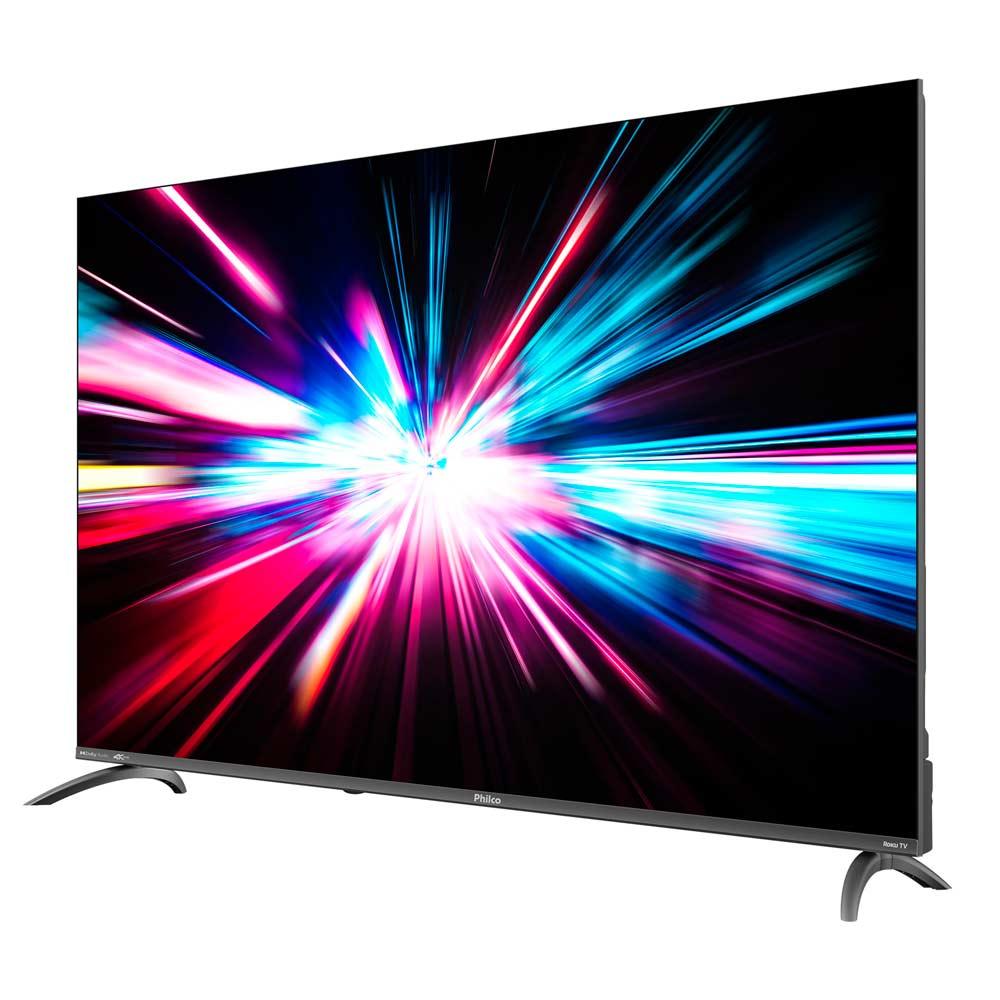 Smart Tv Led 55" P55CRA UHD Borda Ultrafina Philco Preto