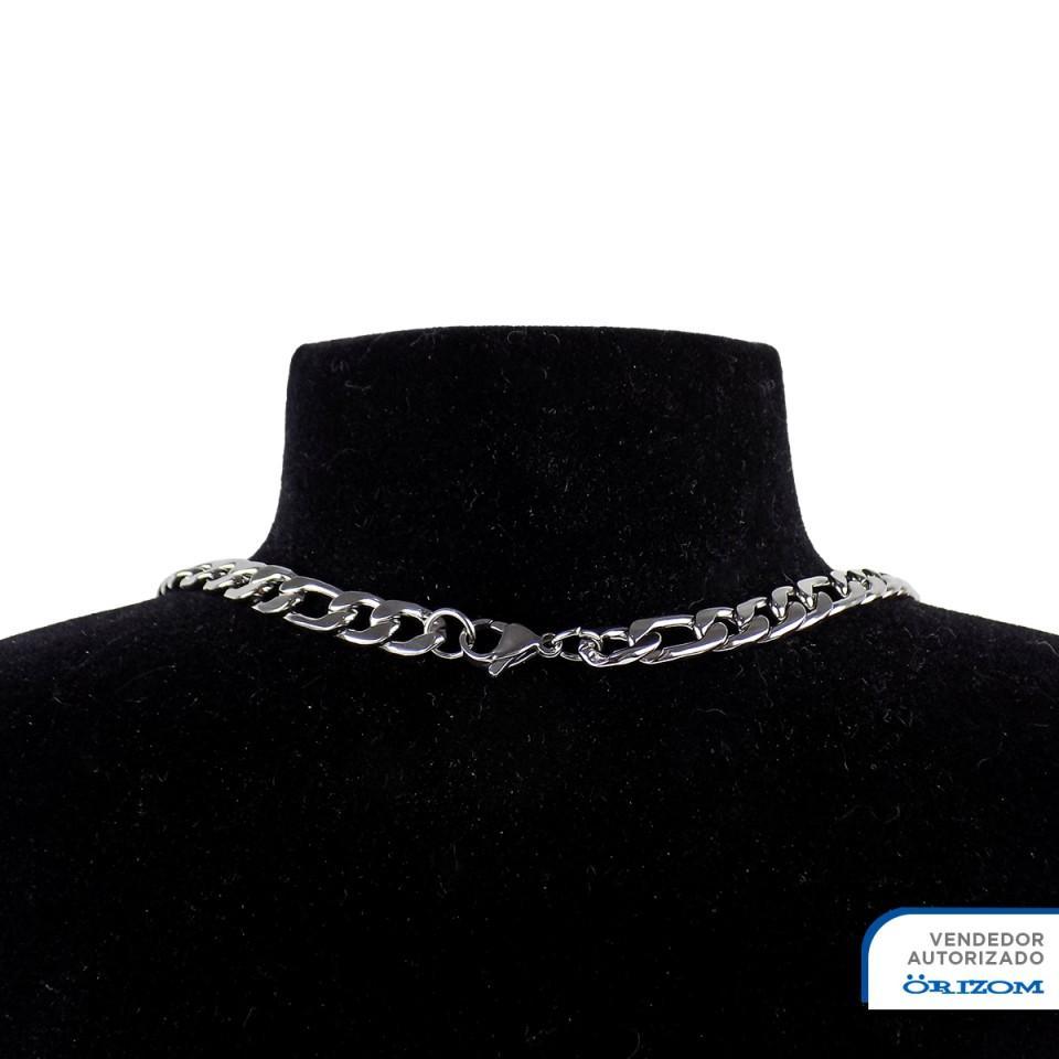 Kit Masculino Colar Crucifixo Aço Inox  +