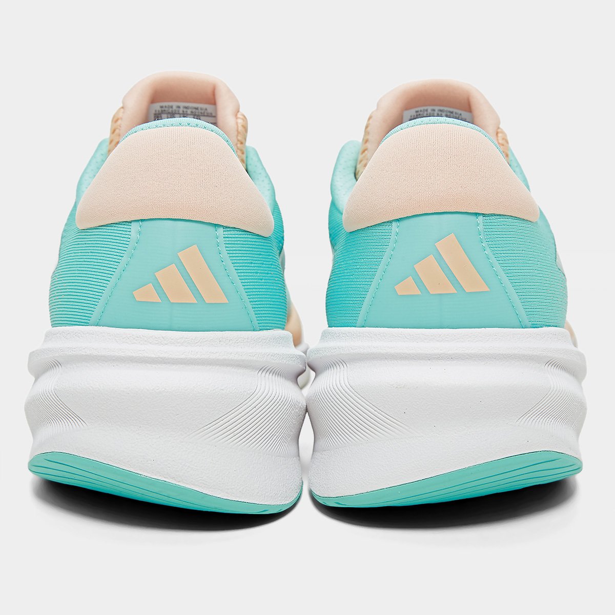 Miniatura Tênis Adidas Supernova Stride 2 Feminino Azul+Bege - 34