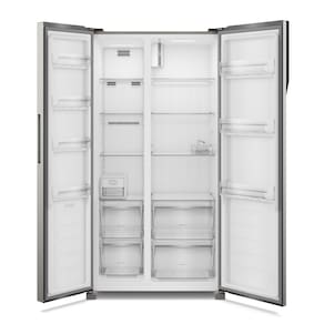 Miniatura Geladeira Electrolux Frost Free Side By Side 435L IS4S com Tecnologia AutoSense, Painel Digital e Turbo Freezer - Inox 110V