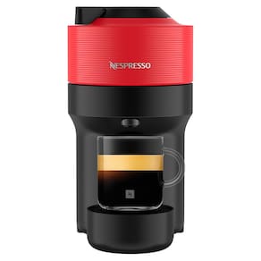 Miniatura Cafeteira Nespresso Vertuo Pop com Kit Boas-Vindas – Vermelha 110V