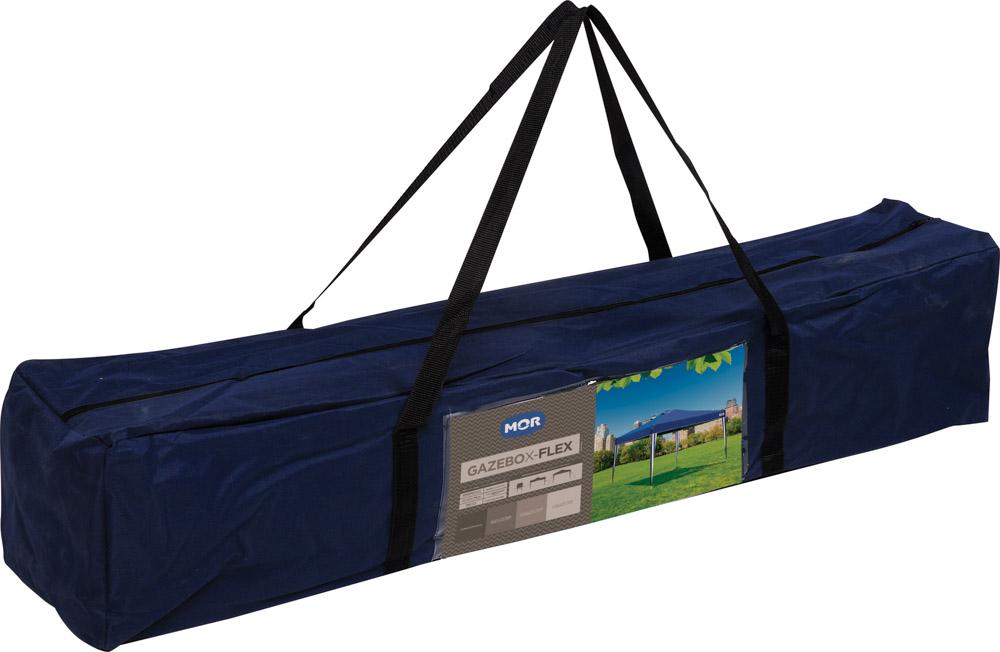 Tenda Gazebo Praia Dobrável Preta Sanfonada 3 x 3 M Mor