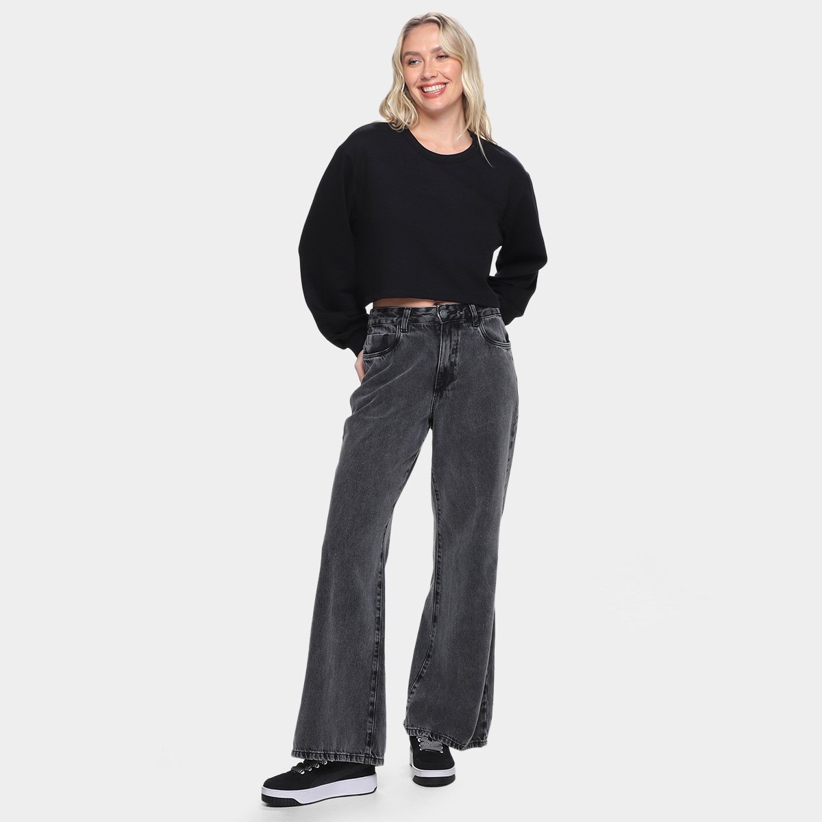 Miniatura Moletom Colcci Feminino Preto - G