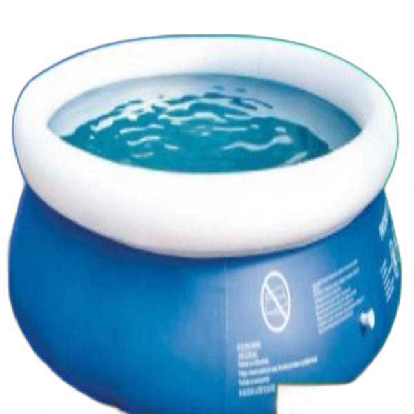 Miniatura Piscina Inflável Master Beach 1000L Azul/Branco