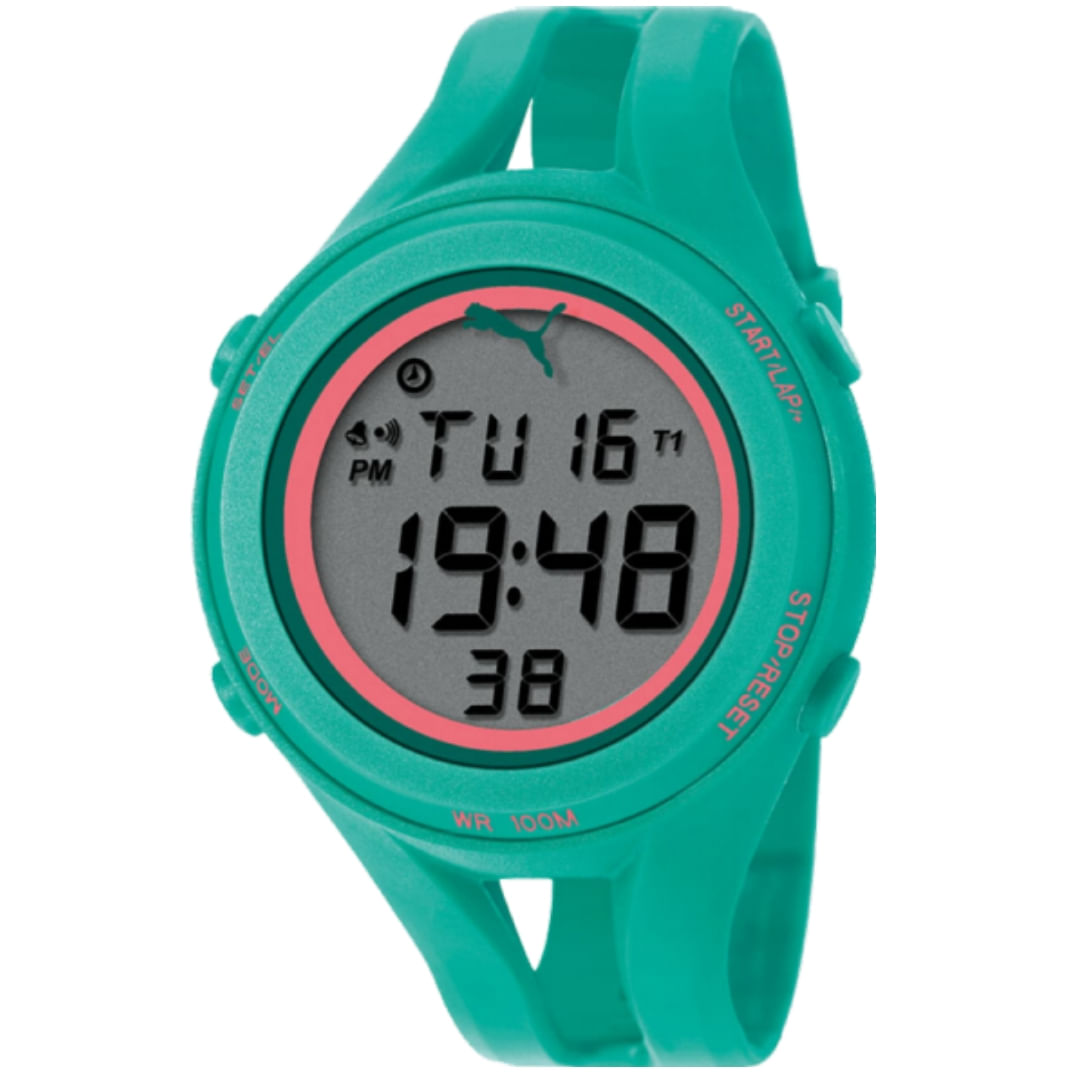 Miniatura Relógio puma feminino esportivo 96237m0panp3 digital