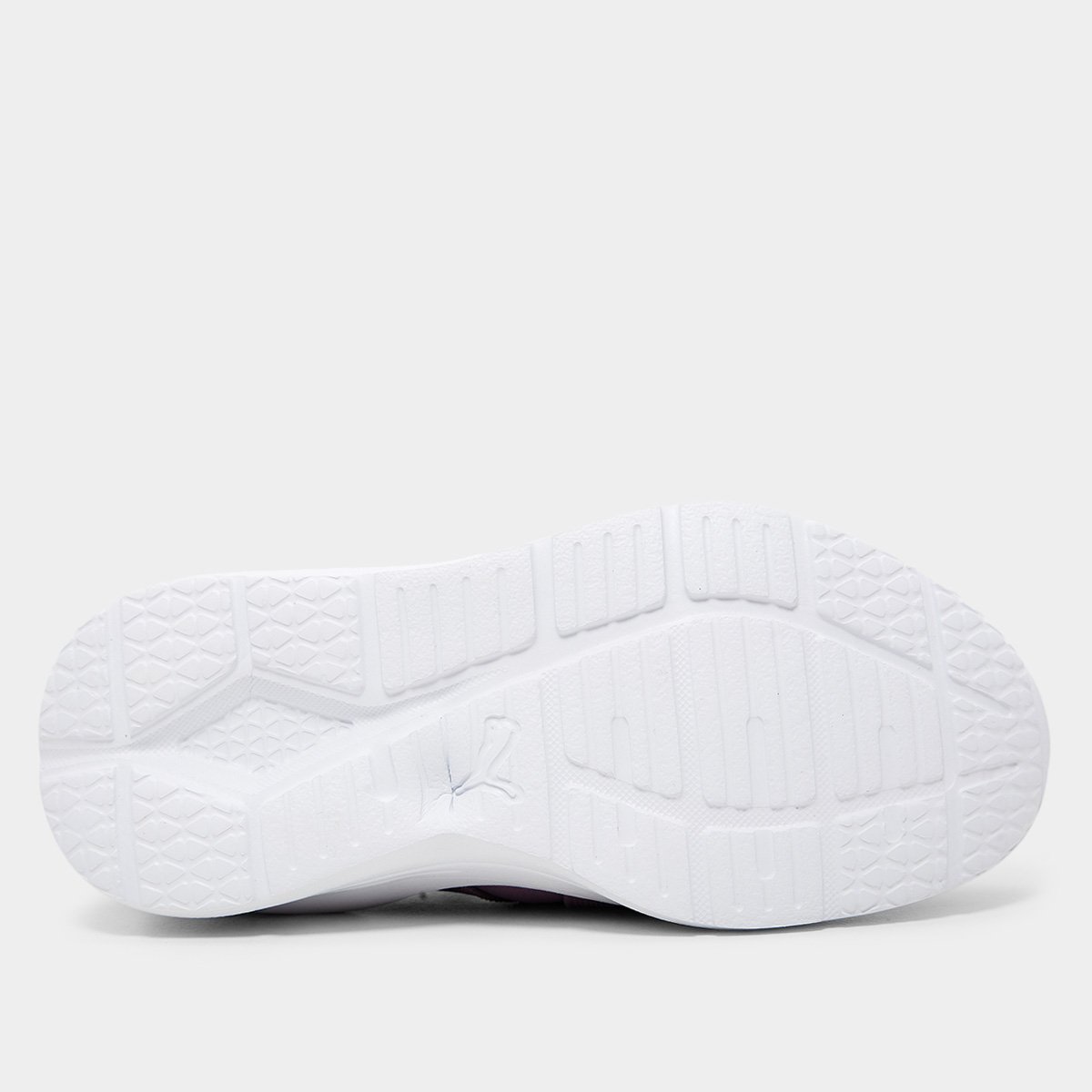 Miniatura Tênis Infantil Puma Wired Run Slip On BDP Branco+Lilás - 26